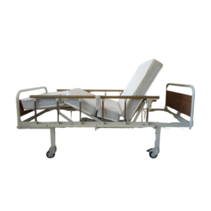 GRS159 2 Motorlu MDF Tabanca Hasta Karyolası + 4 Parçalı Yatak