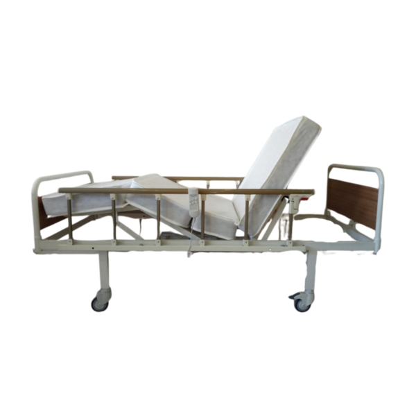 GRS159 2 Motorlu MDF Tabanca Hasta Karyolası + 4 Parçalı Yatak